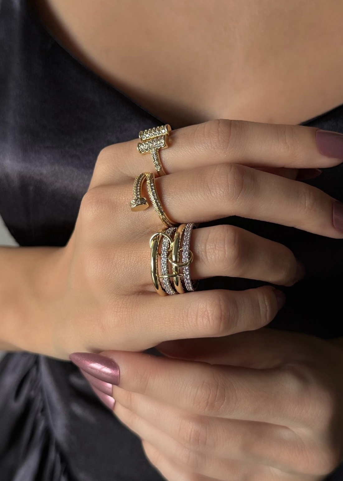 screenshot-65 14K Taşlı T Model Ayarlanabilir Yüzük - Görsel 1