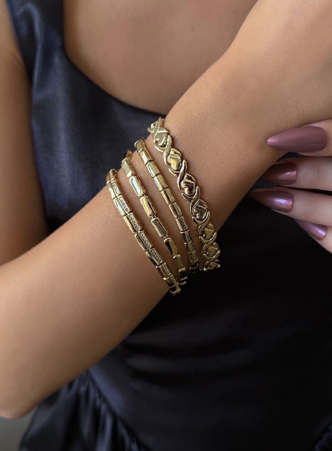 screenshot-116 Sıralı Dikdörtgen Zirkon Taşlı Bileklik - Görsel 1