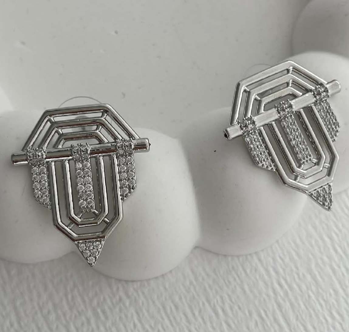 screenshot-76 Serenay Küpesi Silver Tone - Görsel 1